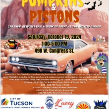 Pumpkins and pistons flyer